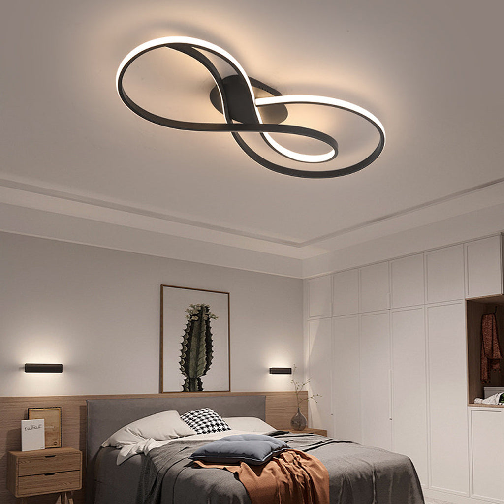 WINTHROP MID-CENTURY FLUSH MOUNT LED LIGHT
