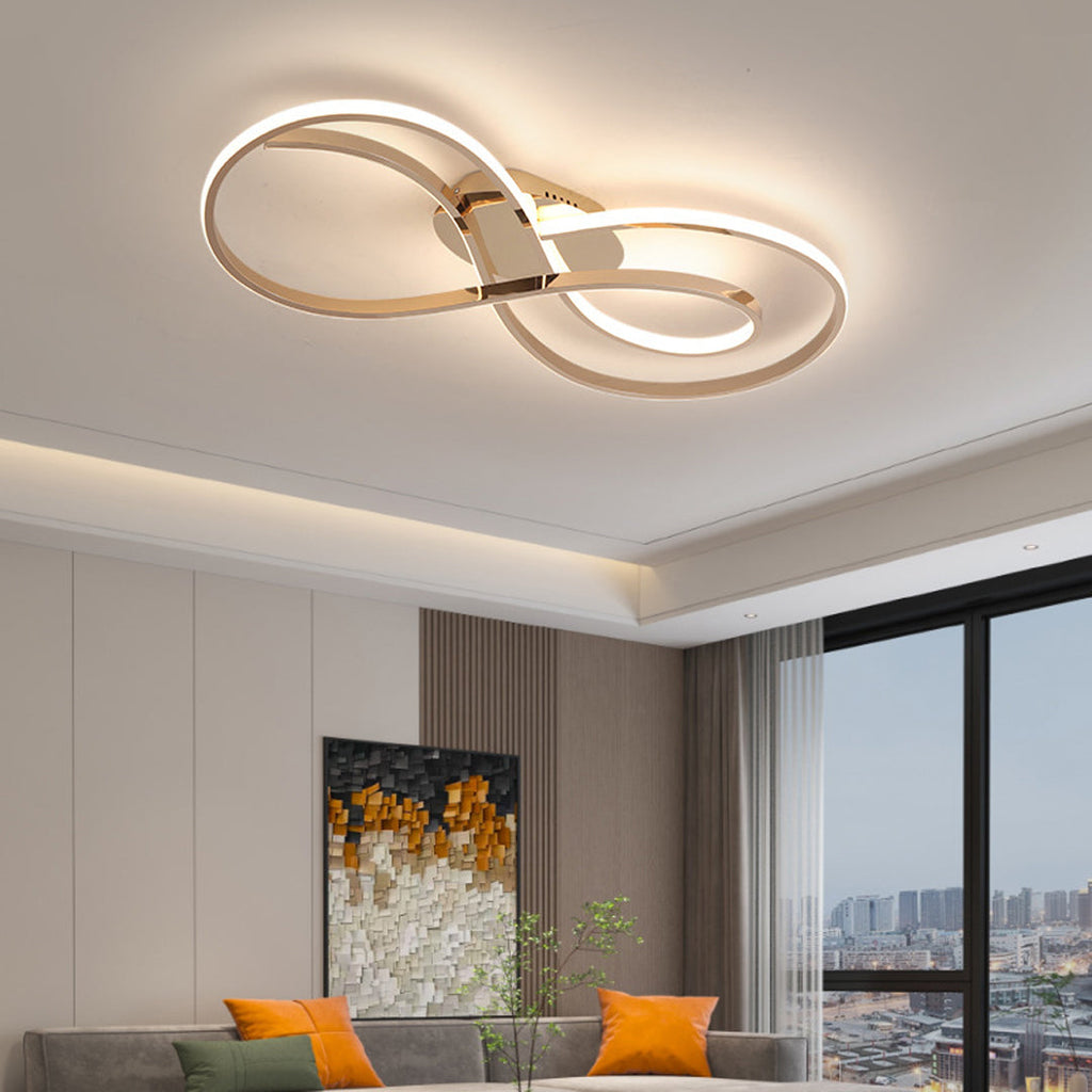 WINTHROP MID-CENTURY FLUSH MOUNT LED LIGHT