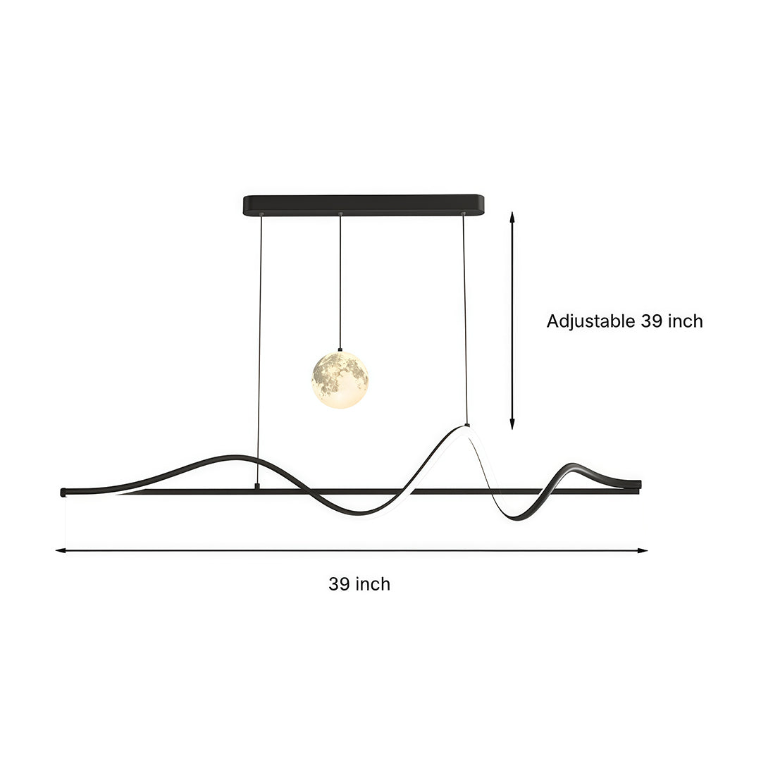 WINCHESTER MOONLIT ADJUSTABLE PENDANT LIGHT