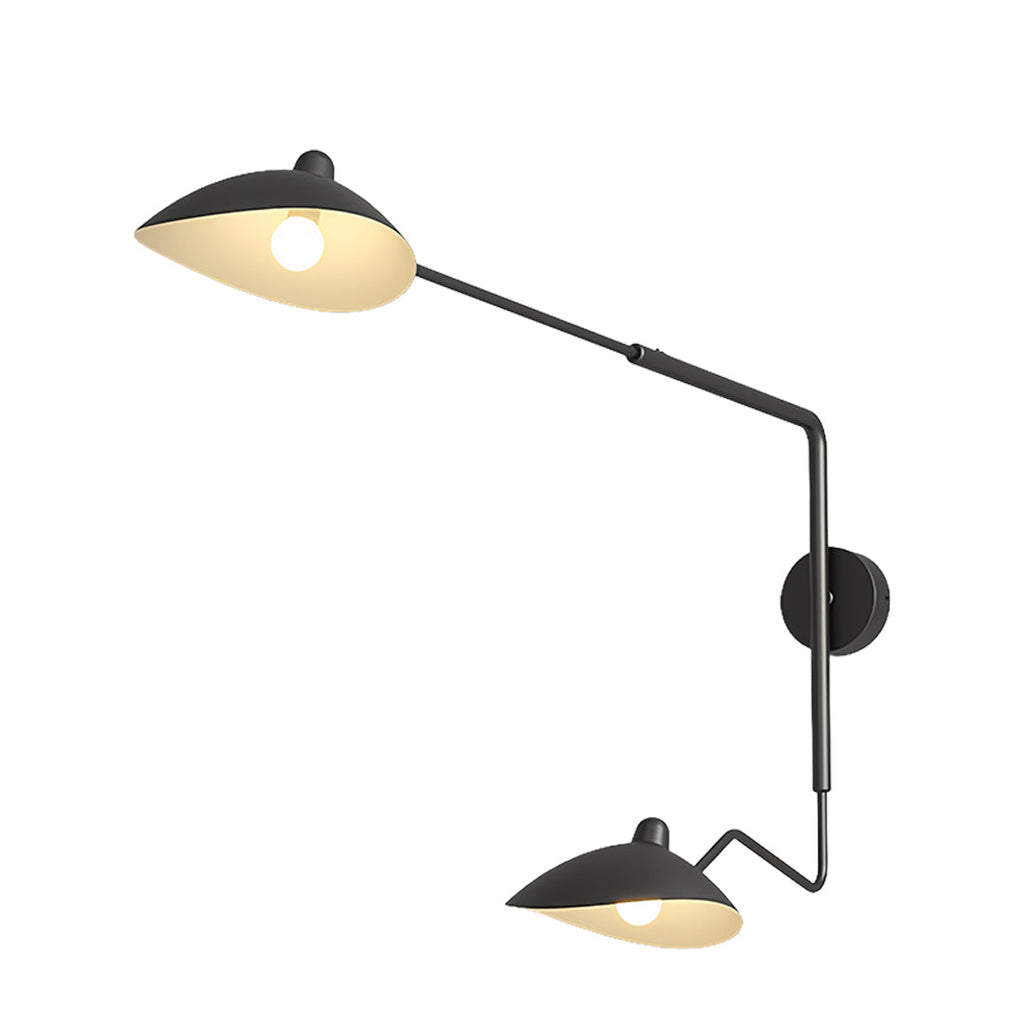 FENWICK SWINGING ARM INDUSTRIAL WALL LAMP