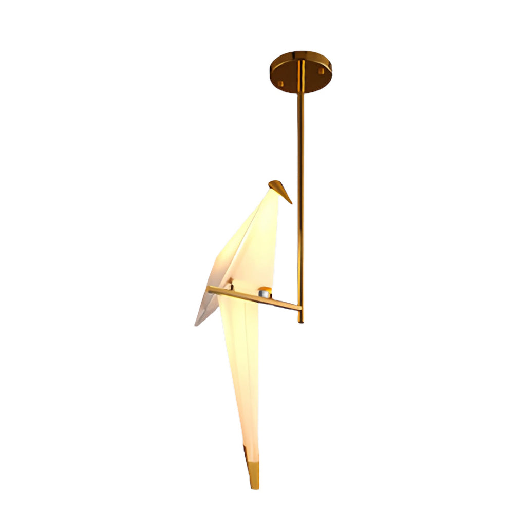 WINDSOR GILDED CRANE WALL LANTERN