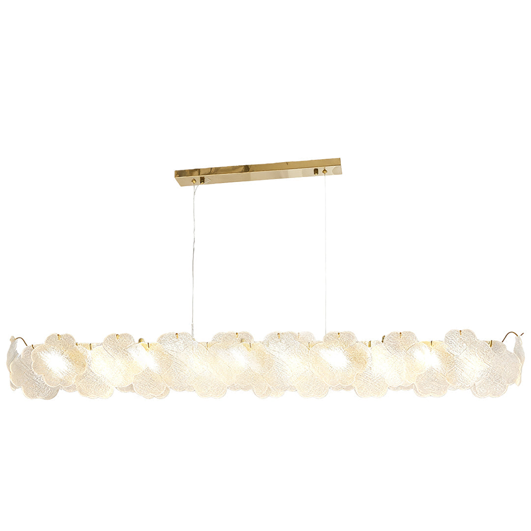 VERDANT BLOOM CRYSTAL CEILING LANTERN