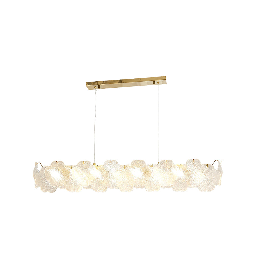 VERDANT BLOOM CRYSTAL CEILING LANTERN