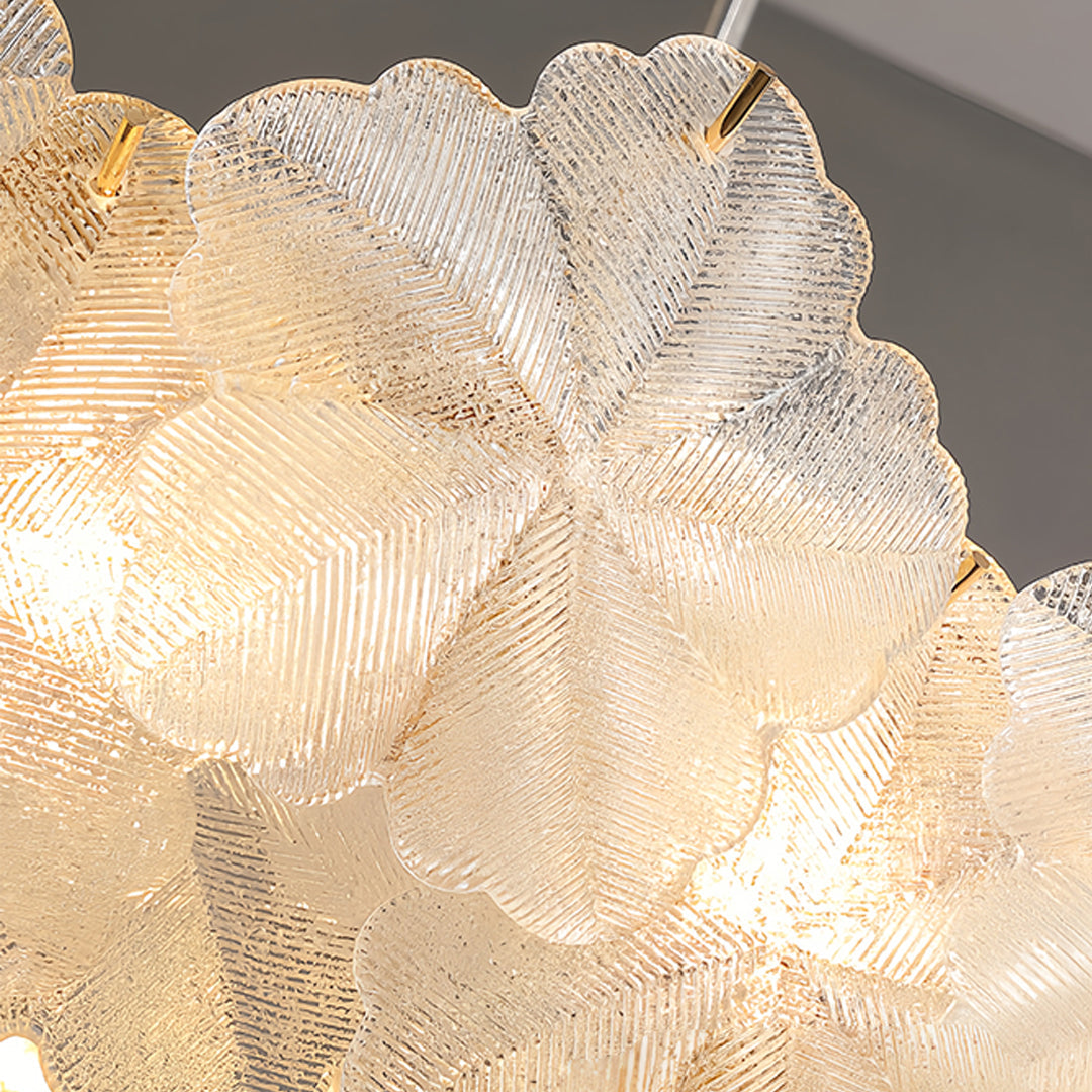 CHARLOTTESVILLE CRYSTAL CIRCLE CHANDELIER