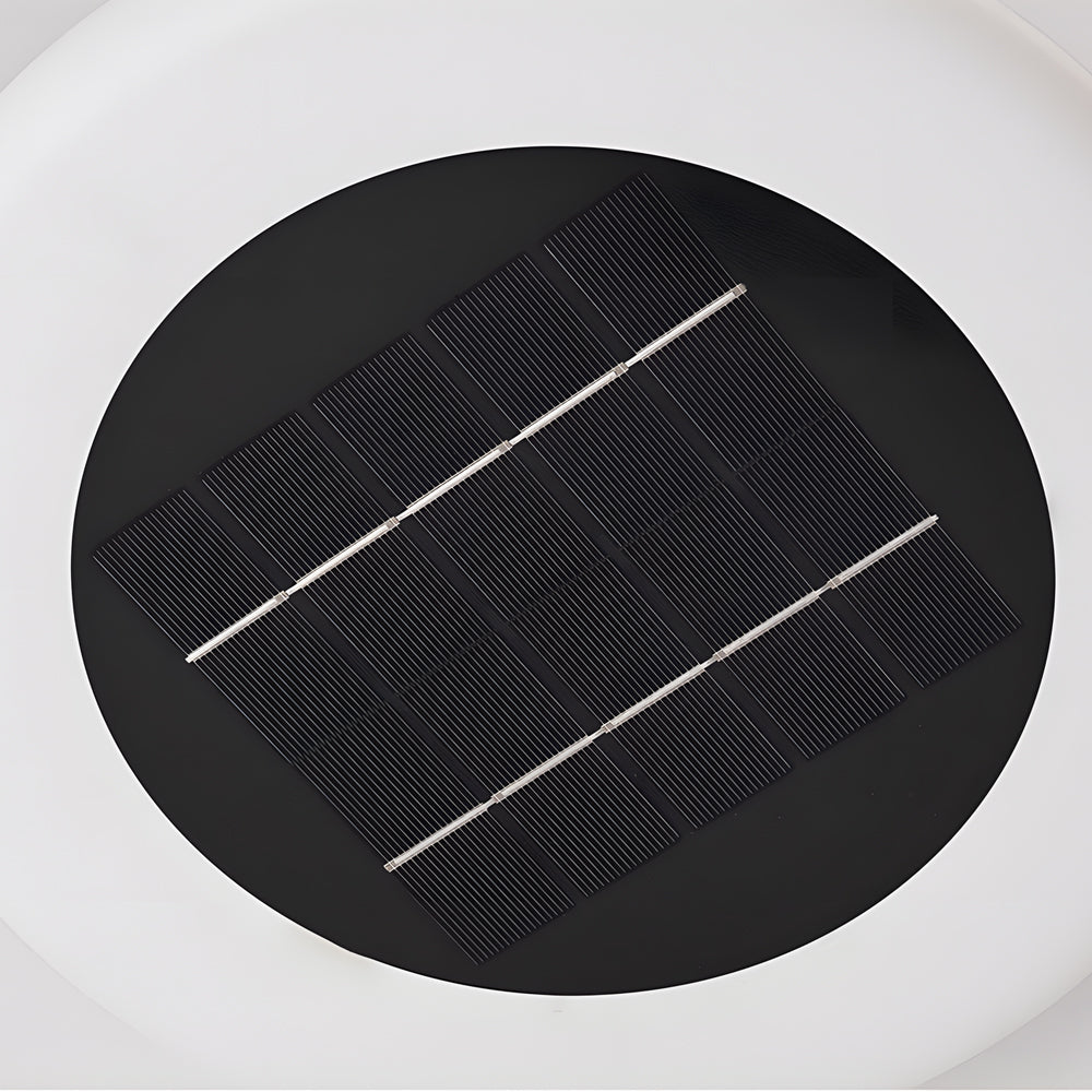 WINDSOR SOLAR-POWERED AQUA LANTERN FLOOR LIGHT