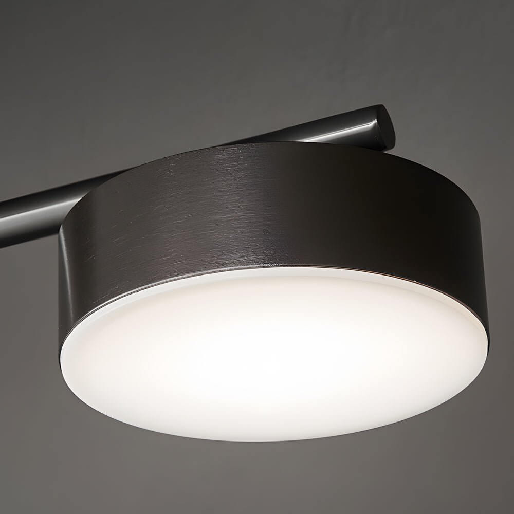 CHARLESTON COPPER TRIPLE-ARMED SEMI-FLUSH CEILING LANTERN