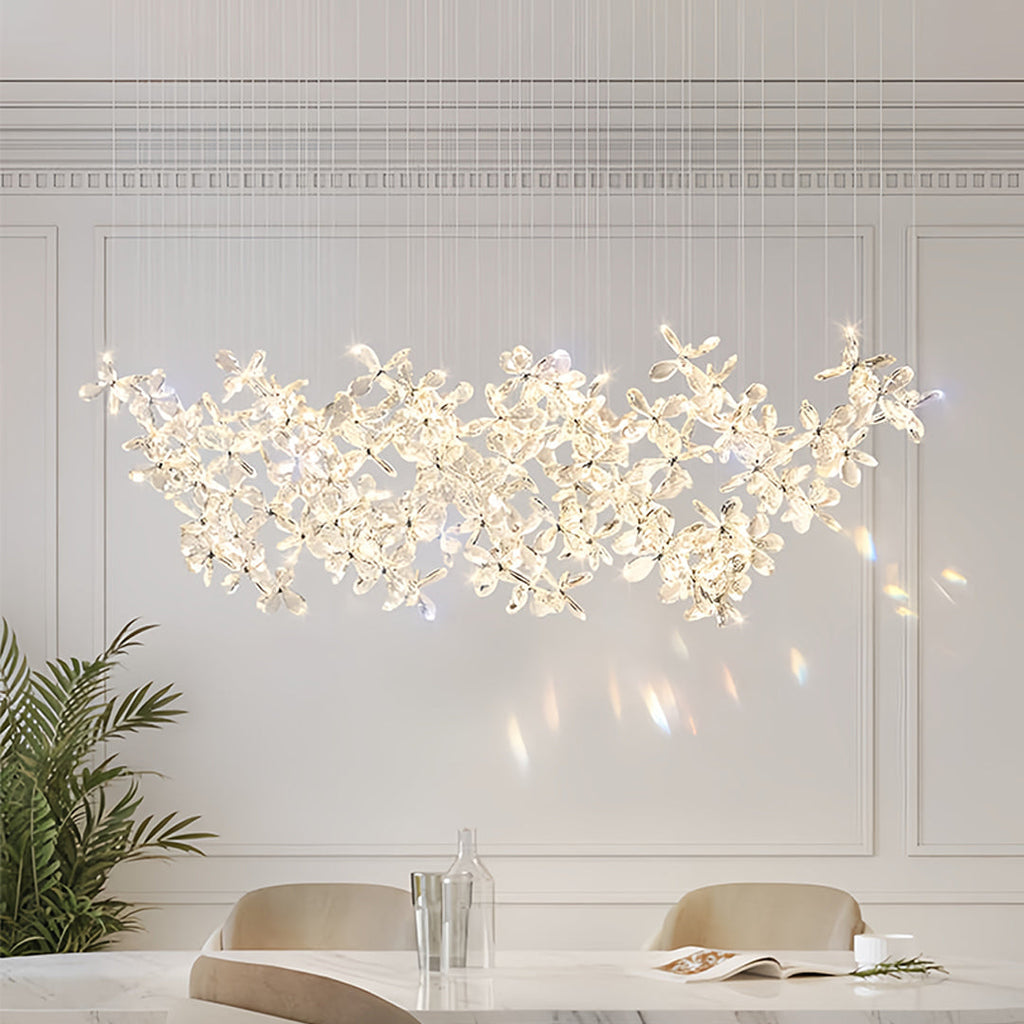 VERDANTIA CRYSTAL BLOOM CEILING LUMINAIRE