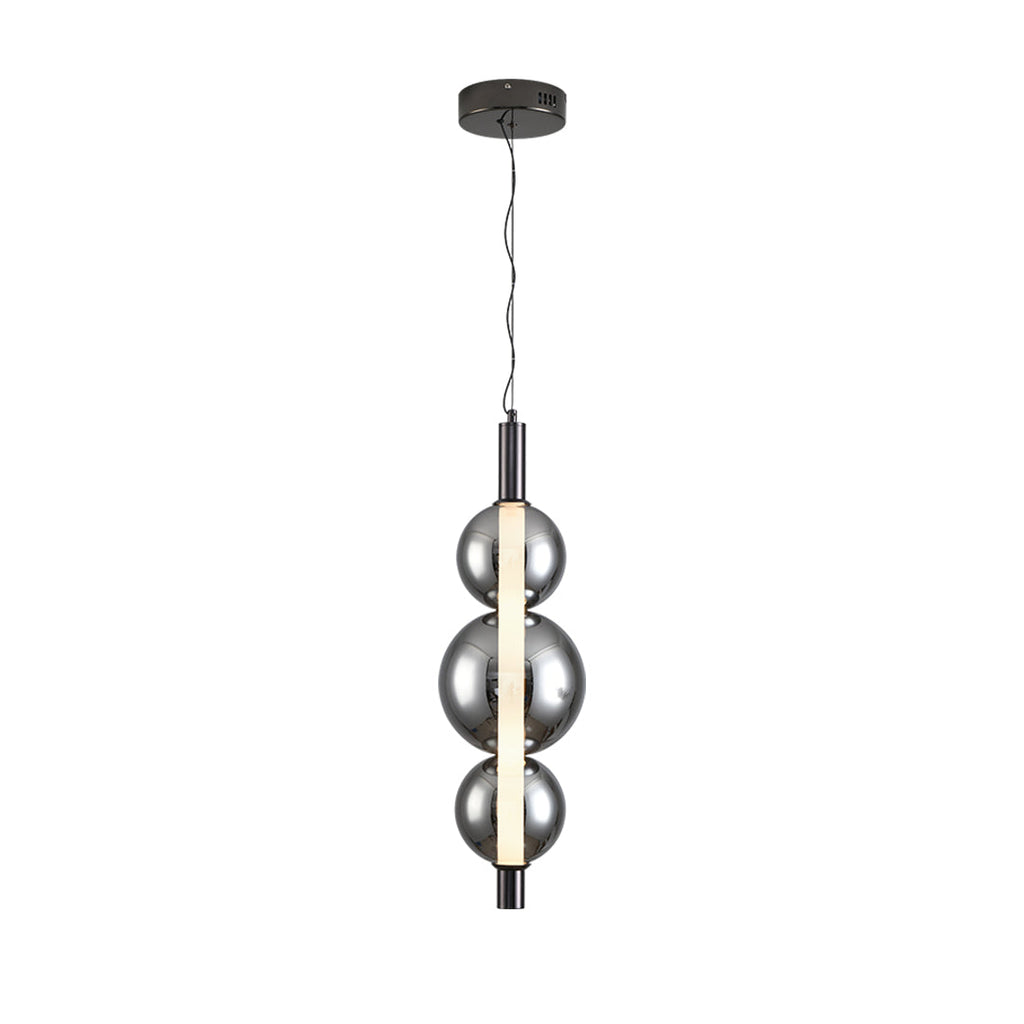 WINTERBOURNE SILVER RAY LED PENDANT LIGHT