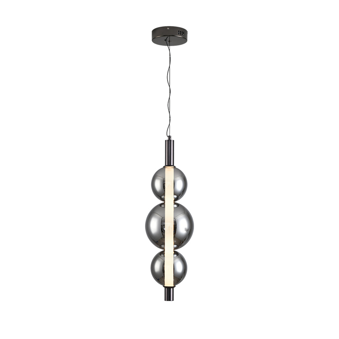 WINTERBOURNE SILVER RAY LED PENDANT LIGHT