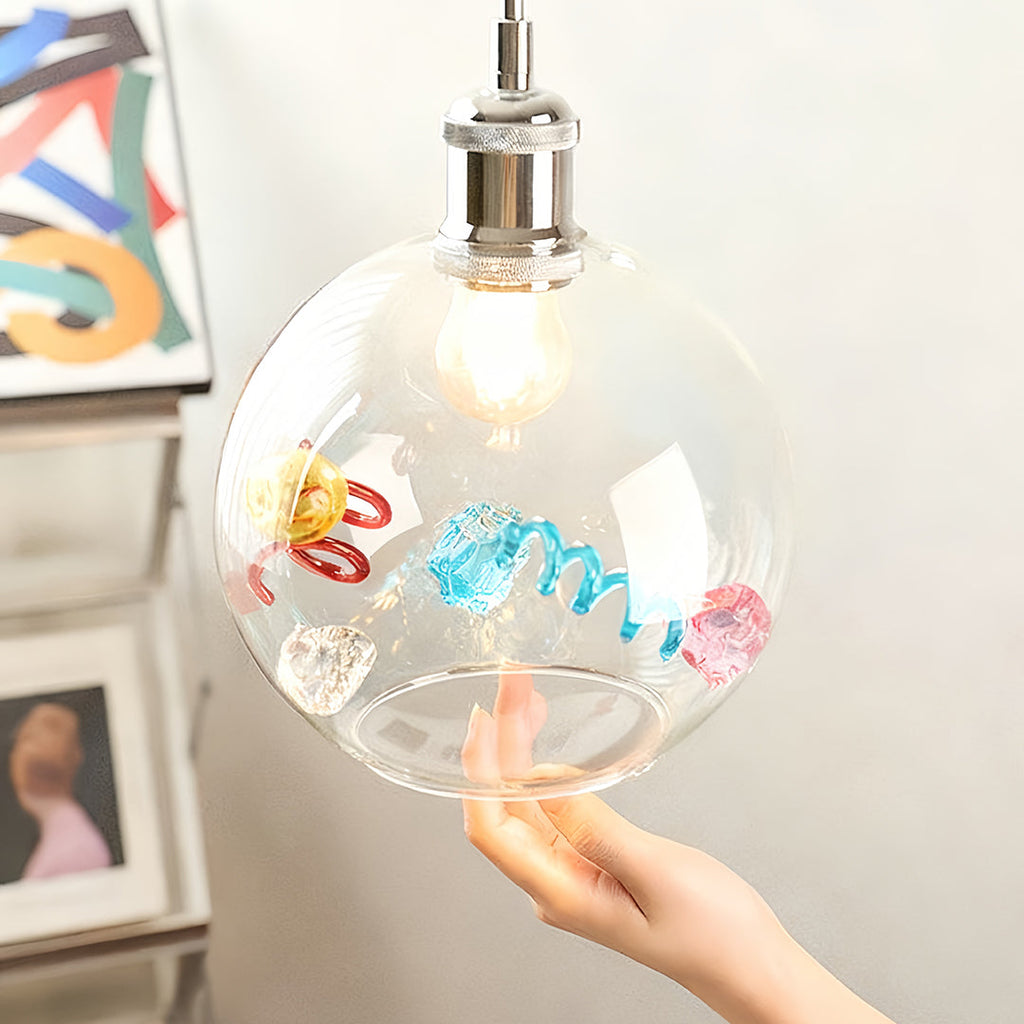CHARLESTON PRISMATIC GLASS HANGING LANTERN