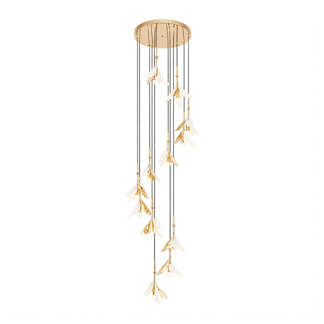 WINDSOR BLOOM CERAMIC CEILING FLORA CHANDELIER