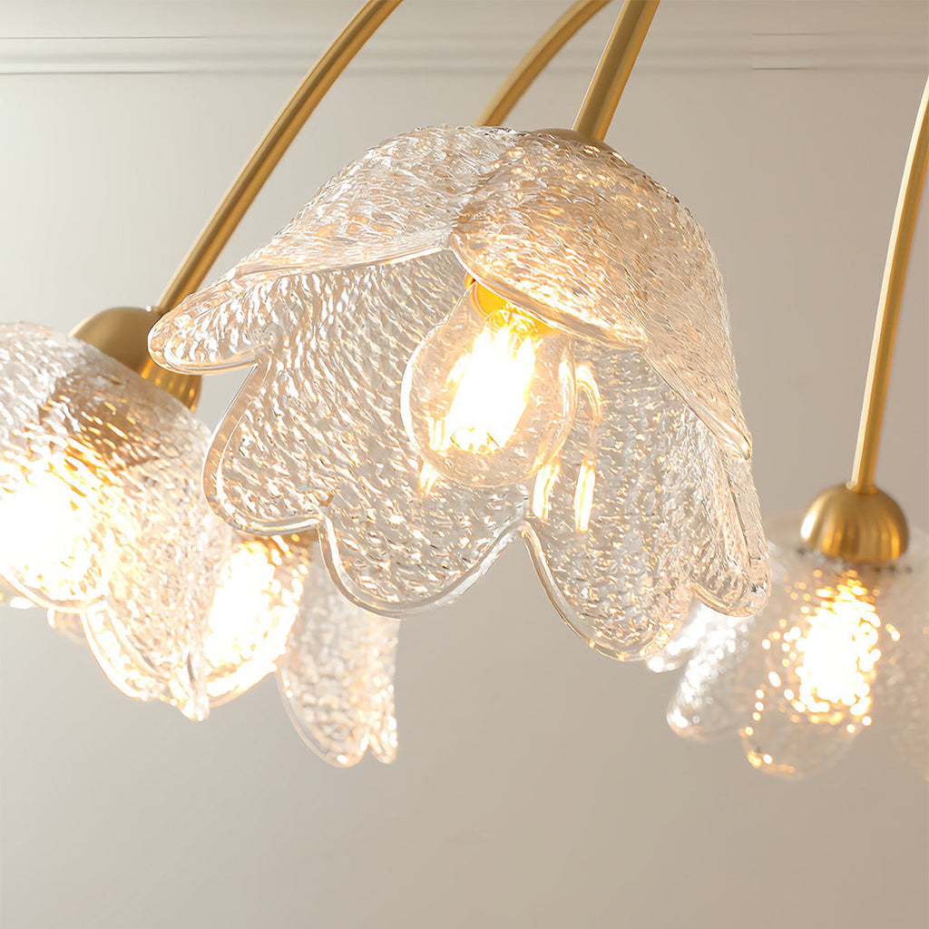 VIOLETTE CRYSTAL BLOOM CEILING LANTERN