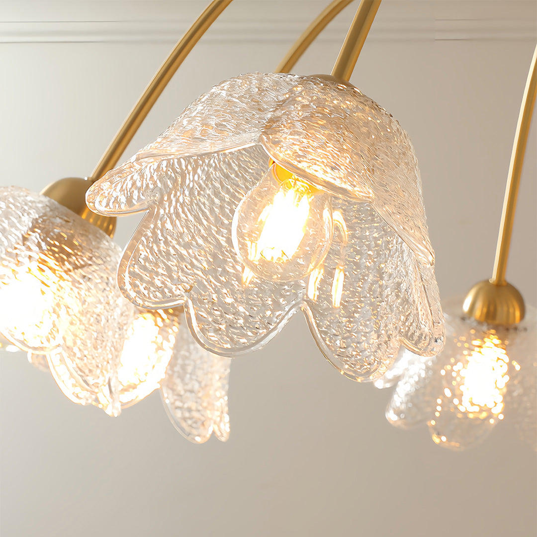 VIOLETTE CRYSTAL BLOOM CEILING LANTERN