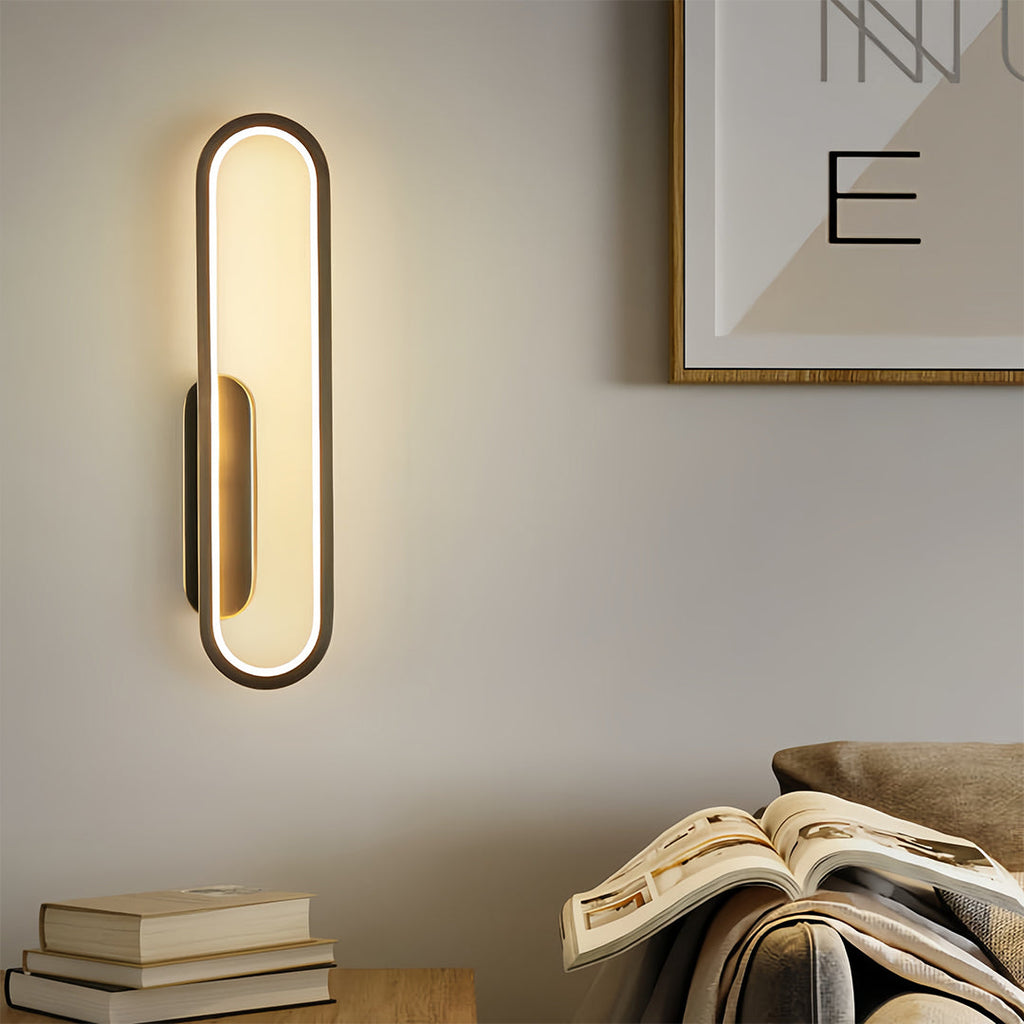 WHITBY OVAL LED AMBIENT WALL LANTERN
