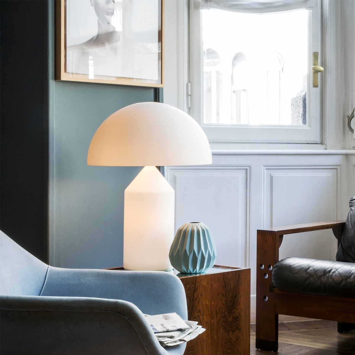WINTHROPE CRYSTAL GLOBE LAMP