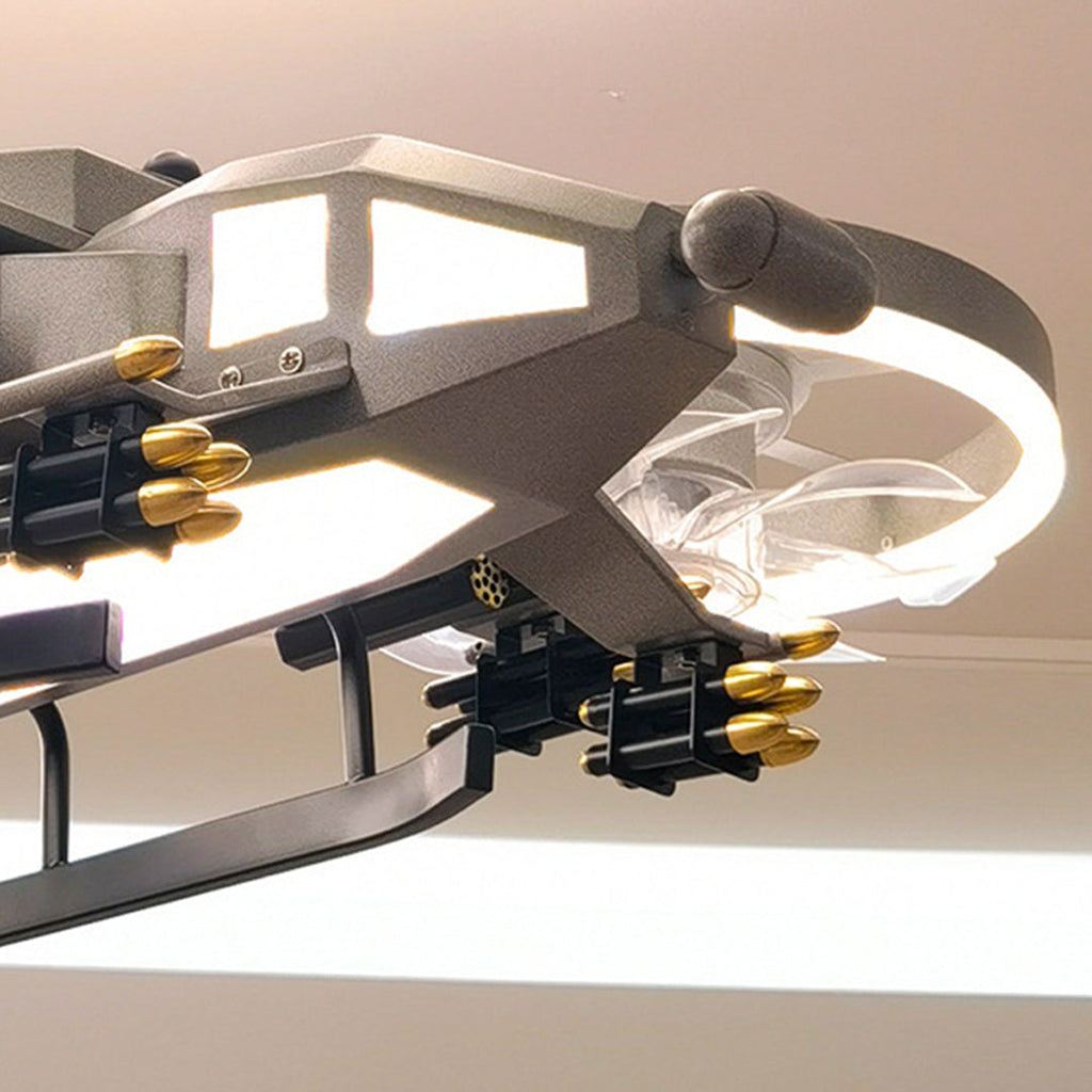 WINDSOR AVIATOR KIDS' CEILING FAN LIGHT WITH LED ILLUMINATION