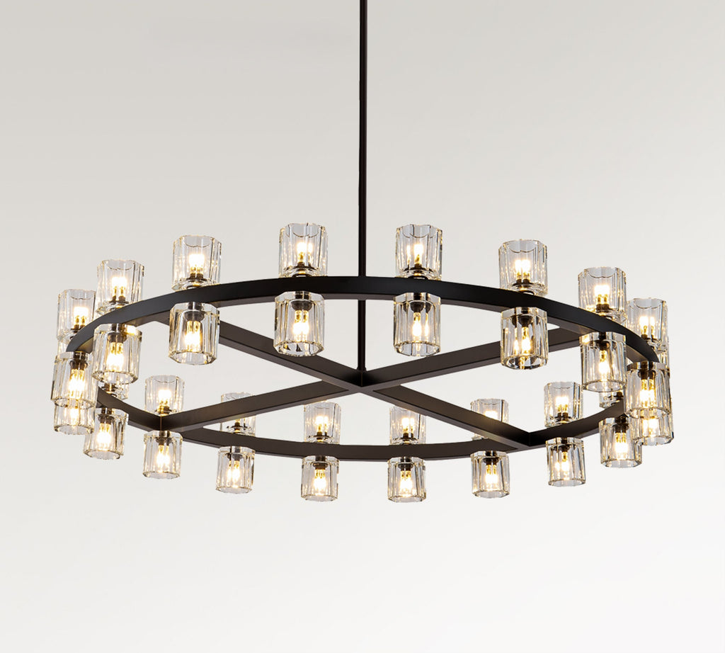 VERDANT WHEEL OF LIGHT CEILING LANTERN