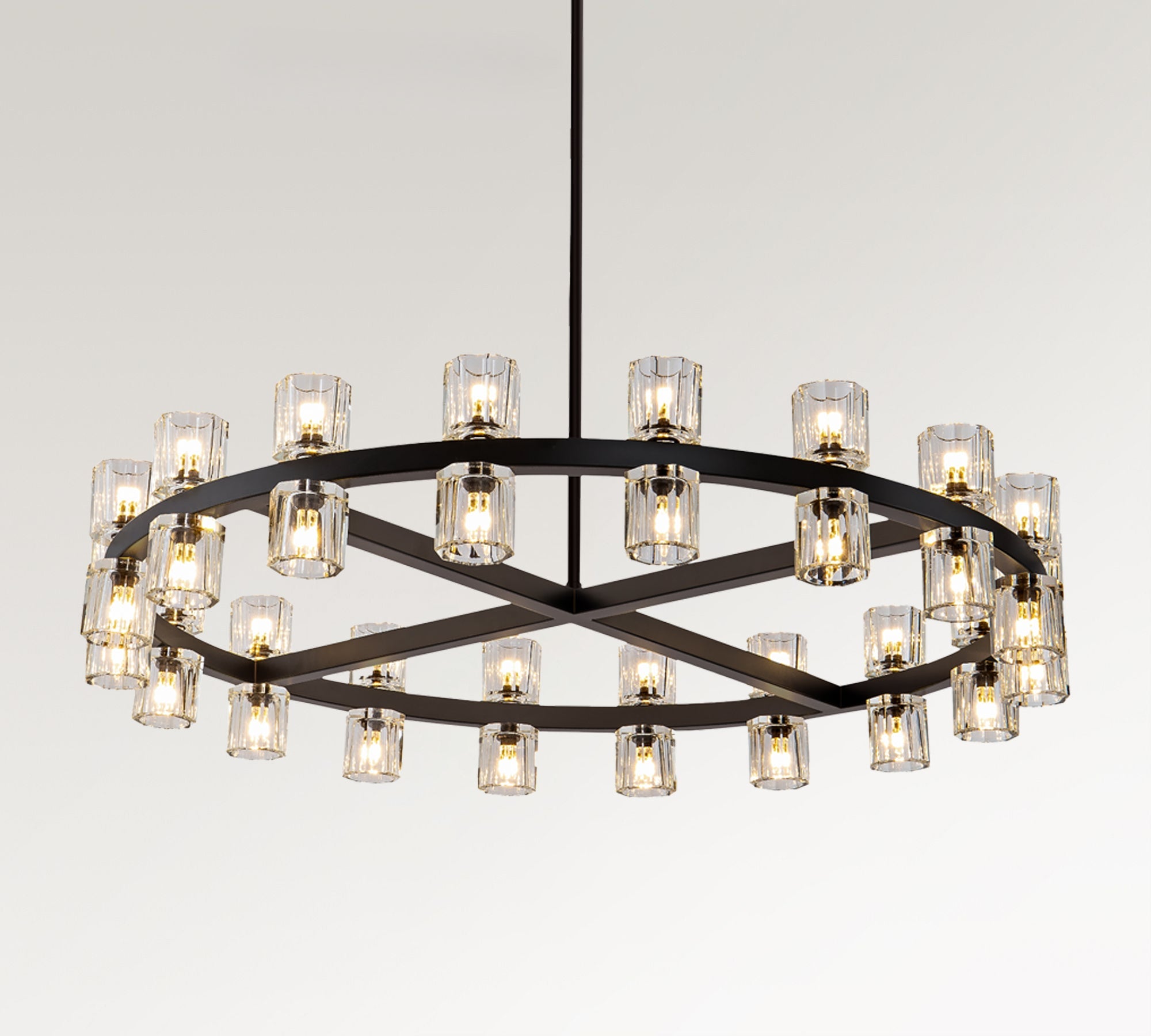 VERDANT WHEEL OF LIGHT CEILING LANTERN