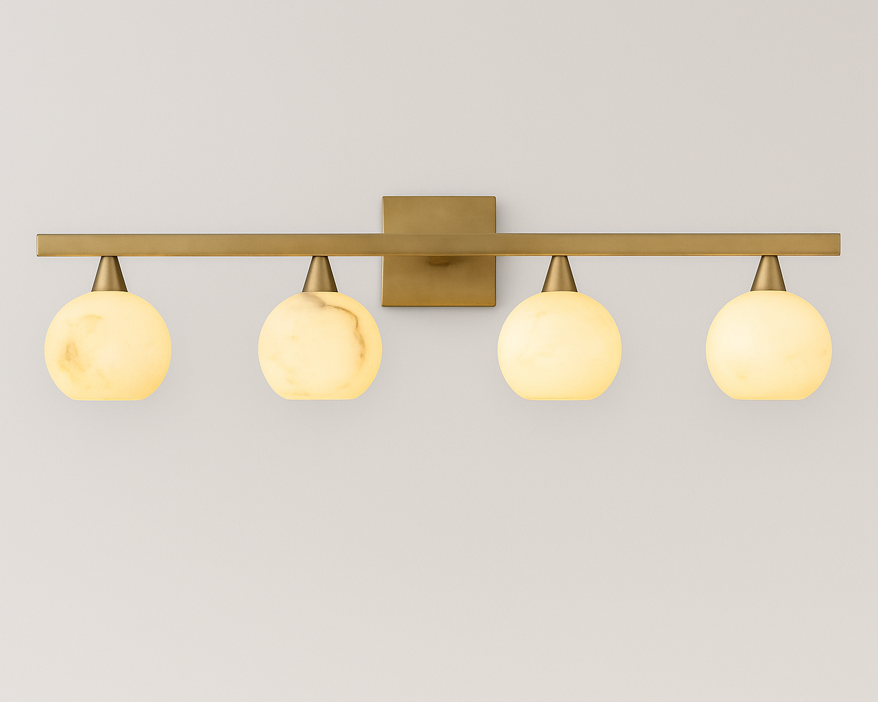 Vittoria Quattro-Lamp Wall Illumination