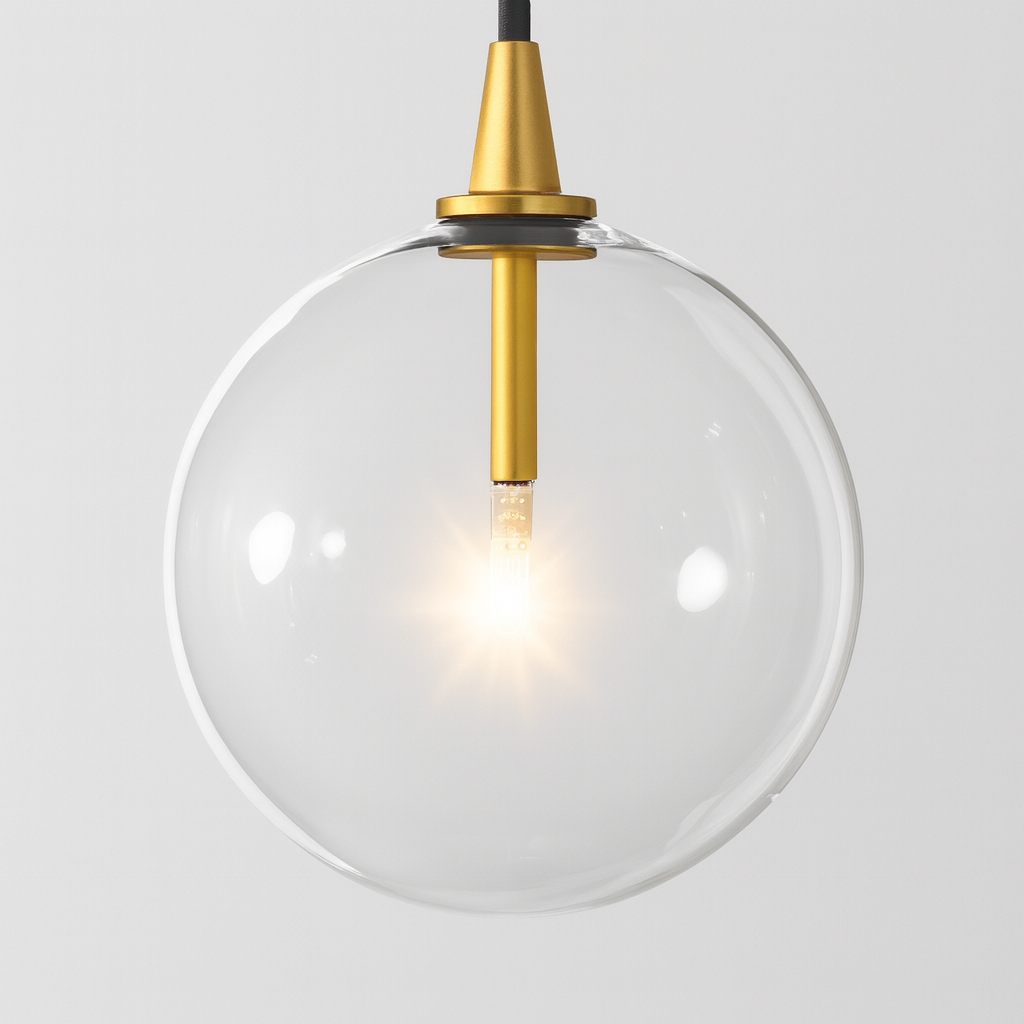 VERDANTIA CRYSTAL ORB HANGING LANTERN