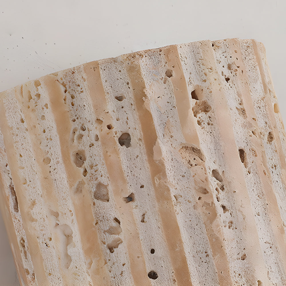 WINCHESTER RECTANGULAR WALL SCONCE WITH DUAL ILLUMINATION IN FAUX ALABASTER