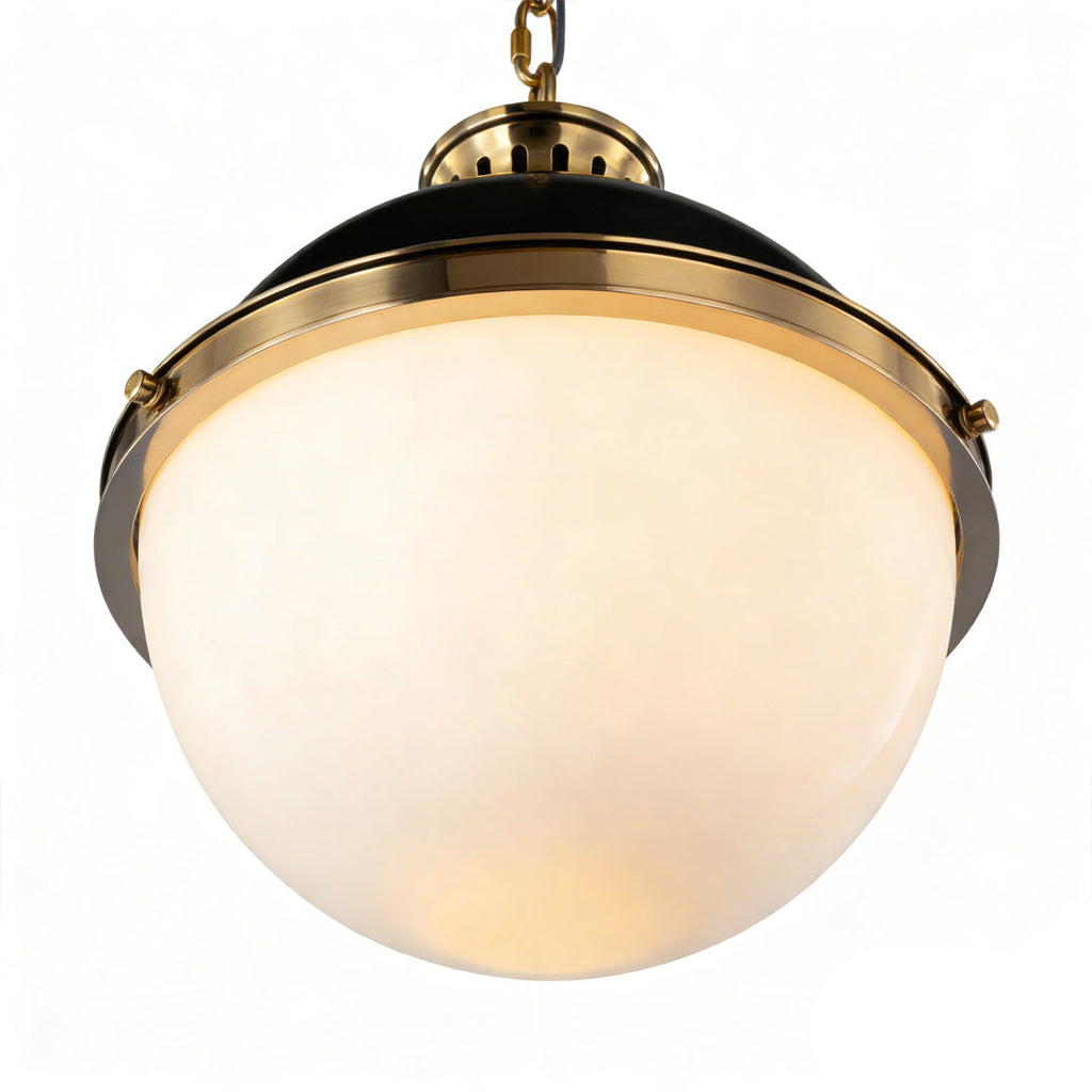 WINTERBOURNE ORB GLASS HANGING LANTERN