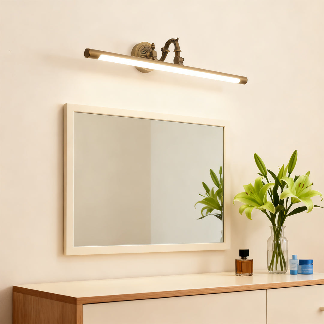 WINDSOR GLEAM METAL AND ACRYLIC VANITY ILLUMINATOR