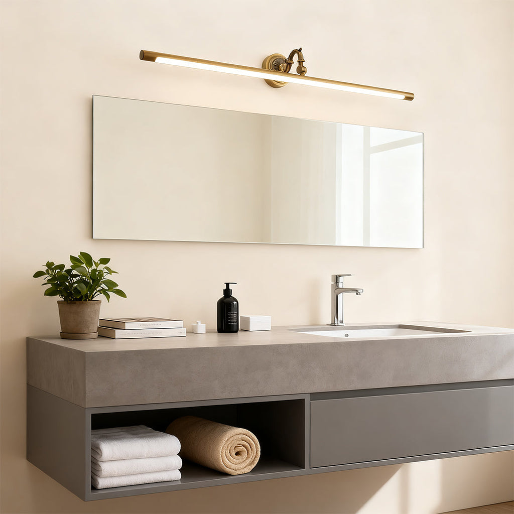 WINDSOR GLEAM METAL AND ACRYLIC VANITY ILLUMINATOR