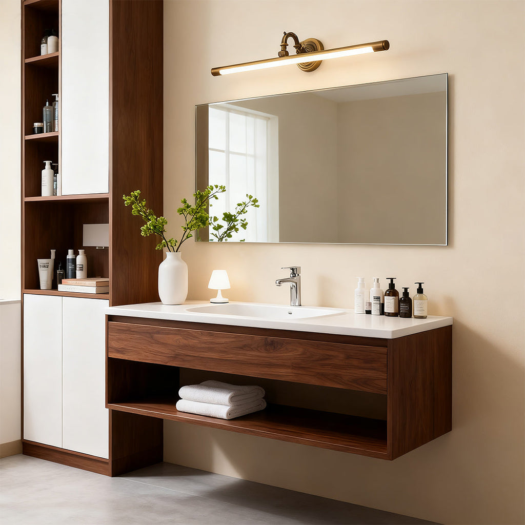 WINDSOR GLEAM METAL AND ACRYLIC VANITY ILLUMINATOR