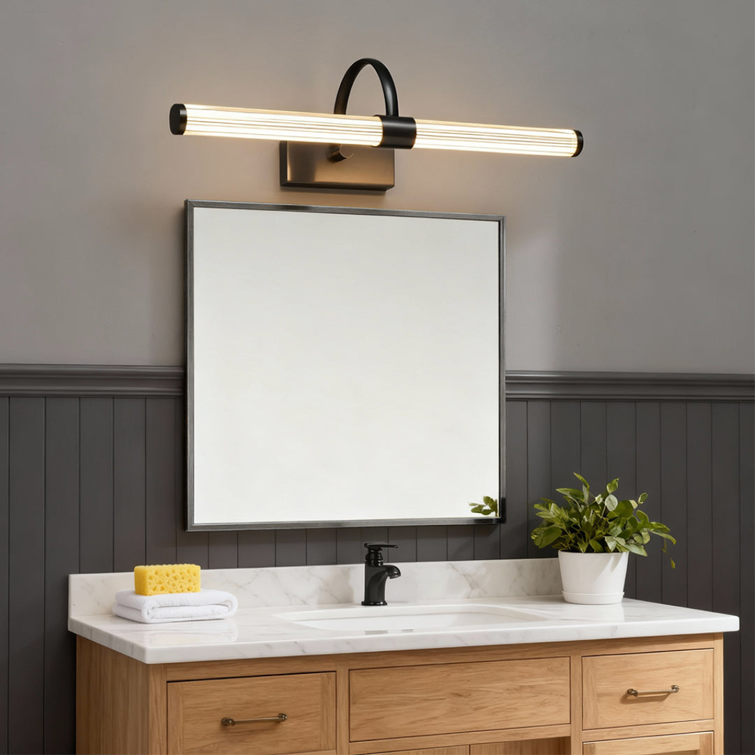WINDSOR COPPER STRIPED BATHROOM ILLUMINATOR
