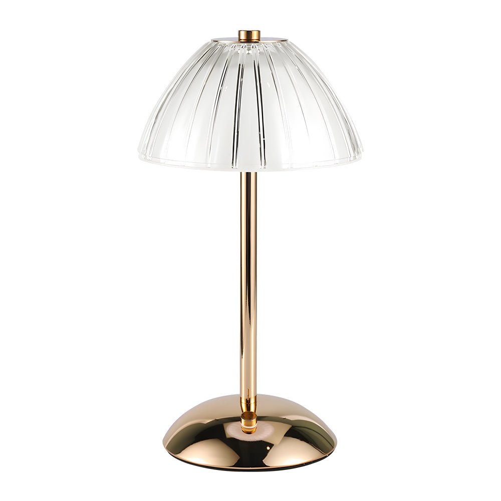WINTERBORNE BATTERY-POWERED BRASS TABLE LANTERN