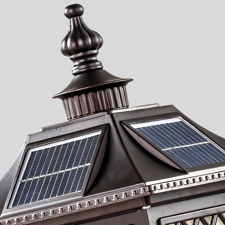RAVENWOOD TRIPLE-TONE WATER-RESISTANT PILLAR LIGHT
