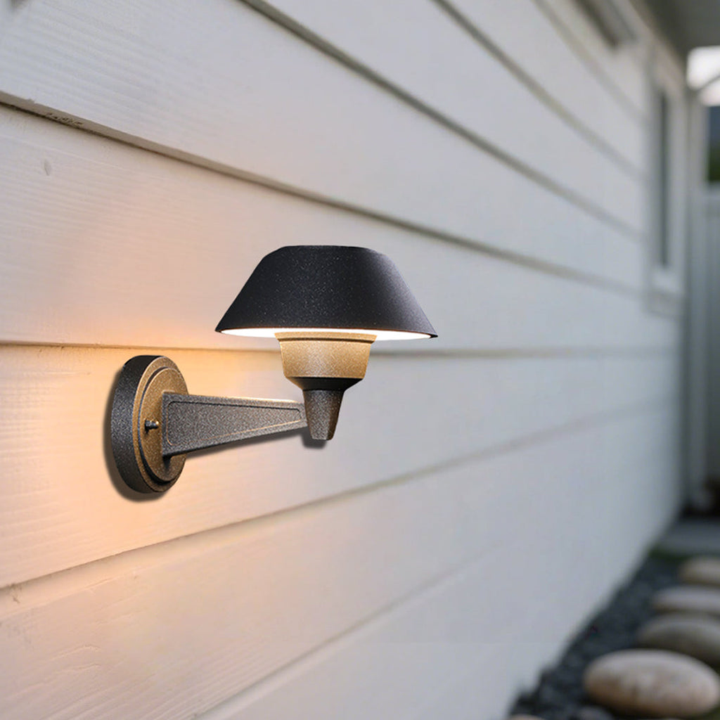 THORNBURY MODERN OUTDOOR WALL LANTERN - WEATHERPROOF MINIMALIST DESIGN