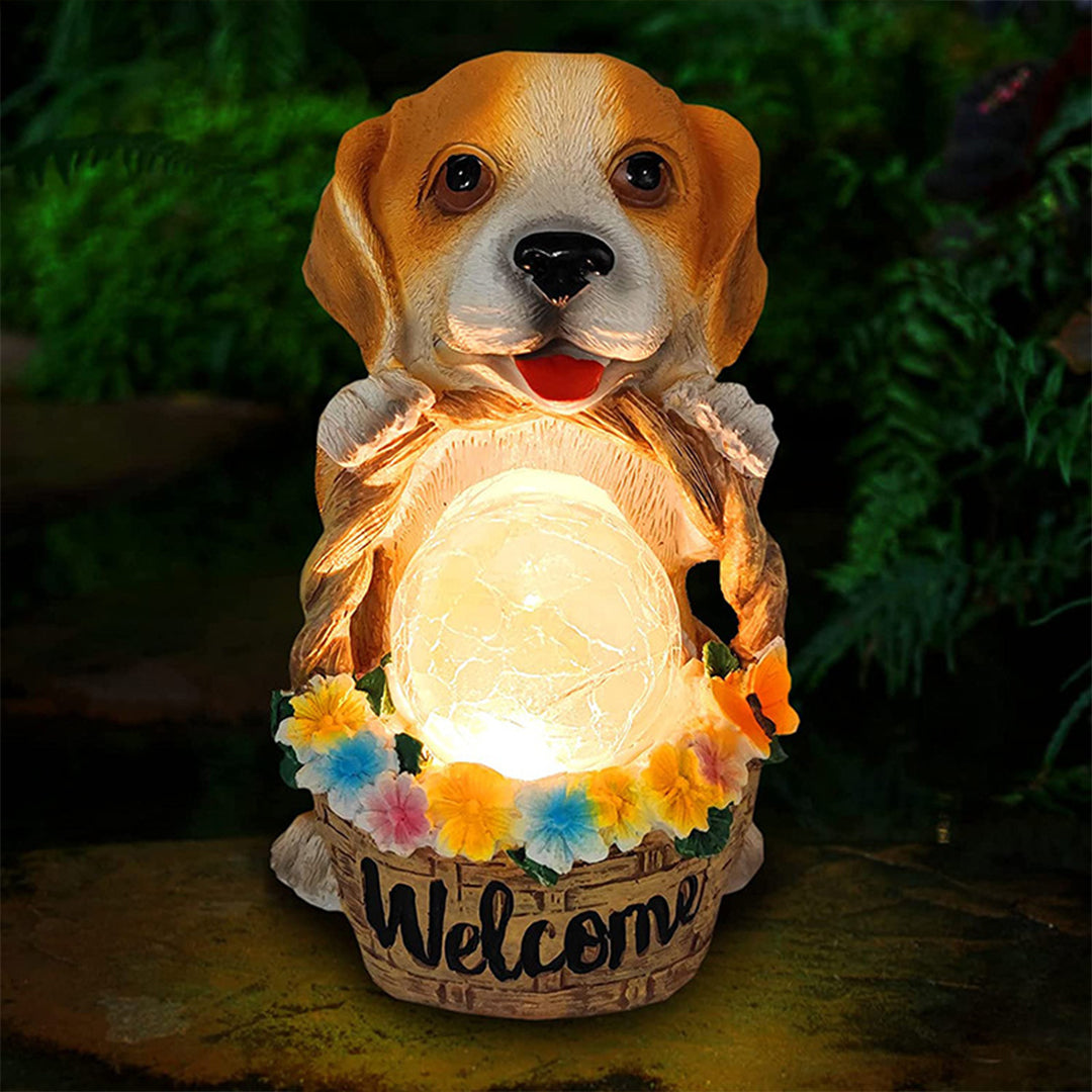 1. "PENROSE FABLES GLOWING FAUNA LANTERNS"  
   - Enchant your garden with whimsical animal-shaped lanterns that illuminate your outdoor space with solar-powered charm.

2. "HASTINGS MENAGERIE SOLAR ILLUMINATION ORBS"  
   - Transform your garden into a m