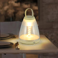 WINDSOR WHIRL SPIRAL OUTDOOR LANTERN, BATTERY-OPERATED PORTABLE LIGHTING
