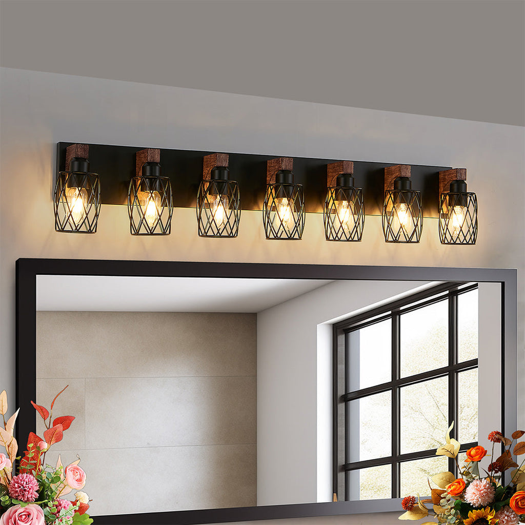 WINCHESTER METAL CAGE BATHROOM LUMINAIRE