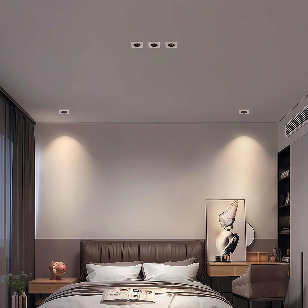 ALDERSON SQUARE LED RECESS LIGHT WITH EYE-SAFE TECHNOLOGY
