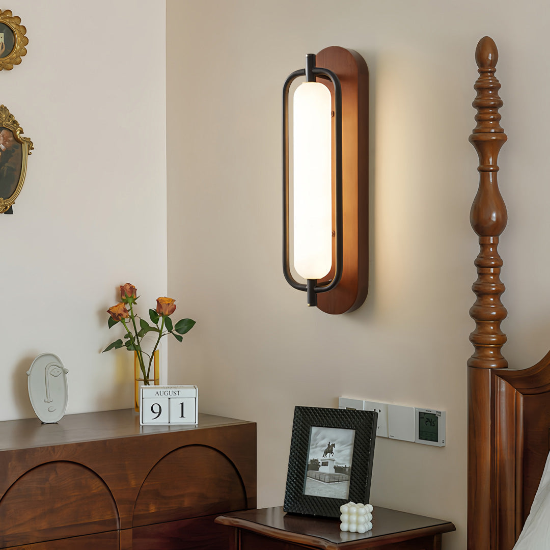 BRAMBLETON IRON ACRYLIC WALL LAMP