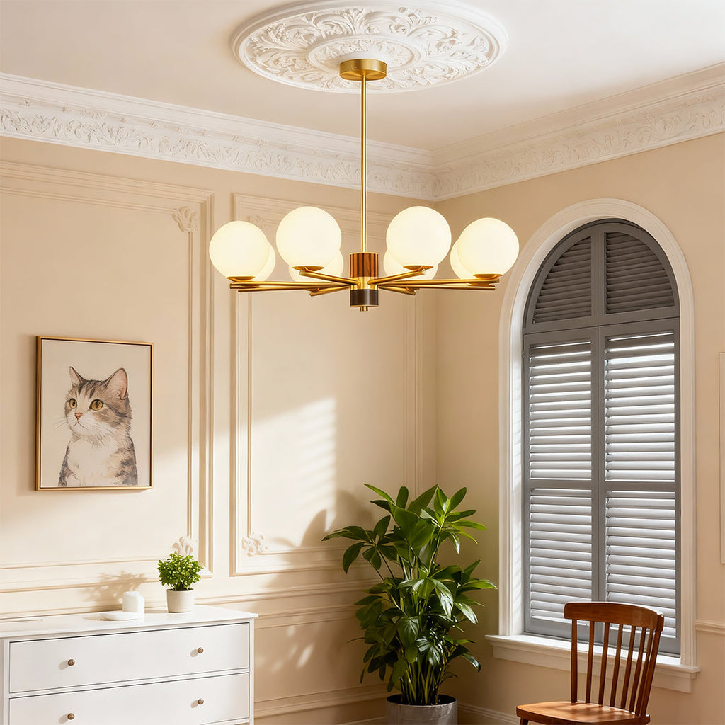 ALDERSON MODERN ARTISAN CEILING CHANDELIER