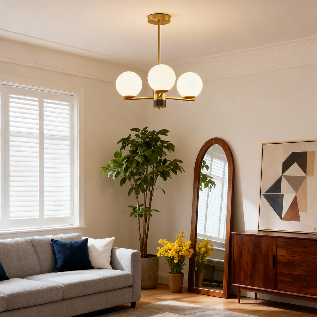 ALDERSON MODERN ARTISAN CEILING CHANDELIER