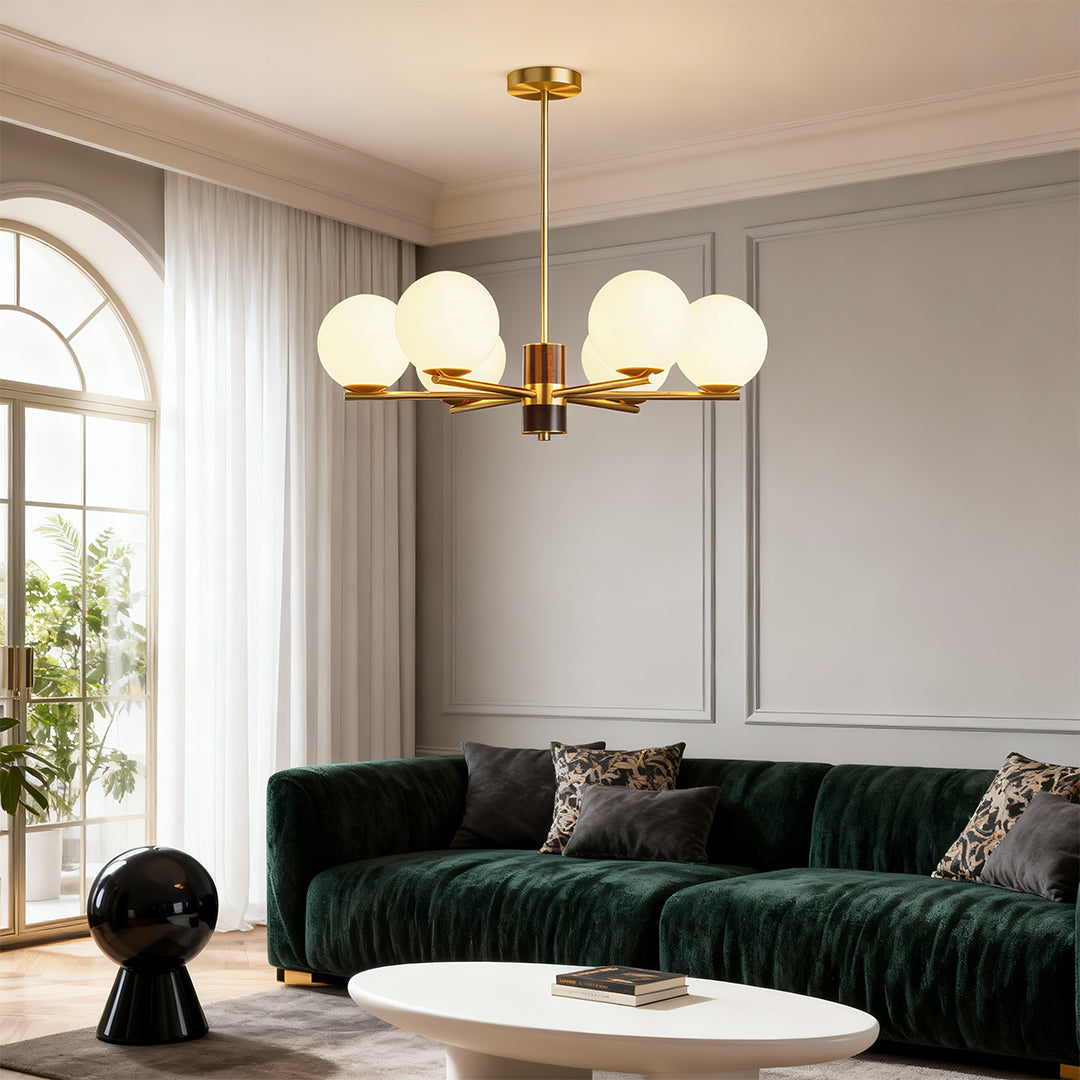 ALDERSON MODERN ARTISAN CEILING CHANDELIER