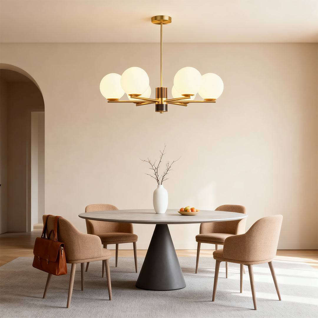 ALDERSON MODERN ARTISAN CEILING CHANDELIER