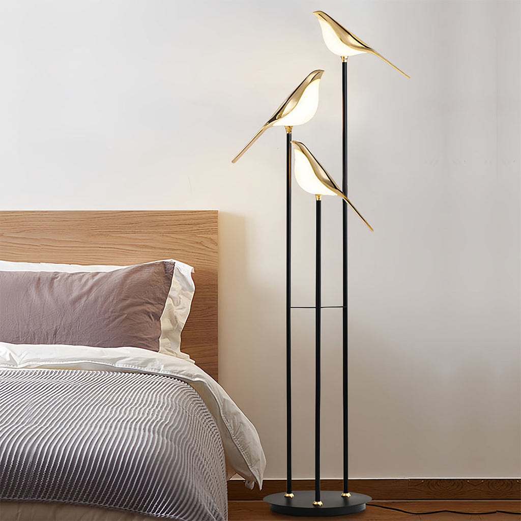THISTLE TRIO ARTISAN FLOOR LAMP