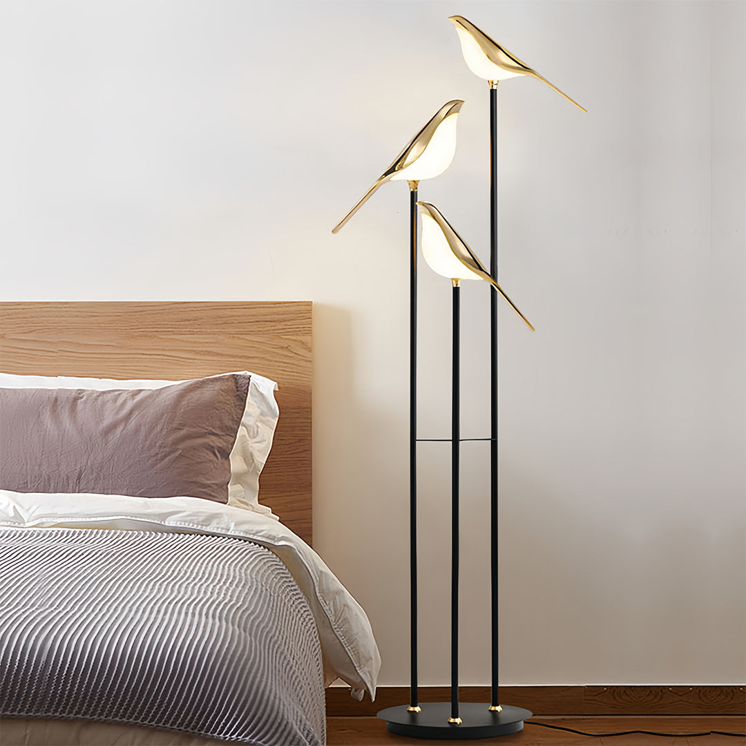 THISTLE TRIO ARTISAN FLOOR LAMP