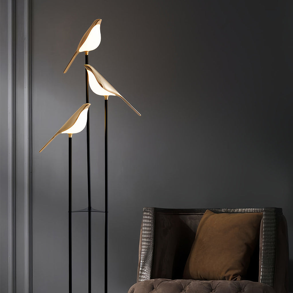 THISTLE TRIO ARTISAN FLOOR LAMP