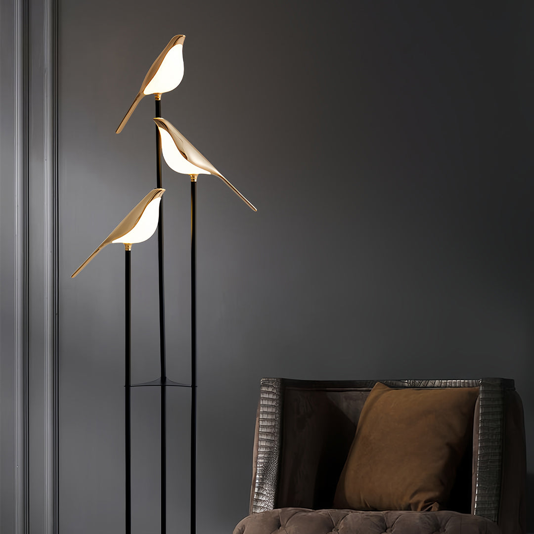 THISTLE TRIO ARTISAN FLOOR LAMP