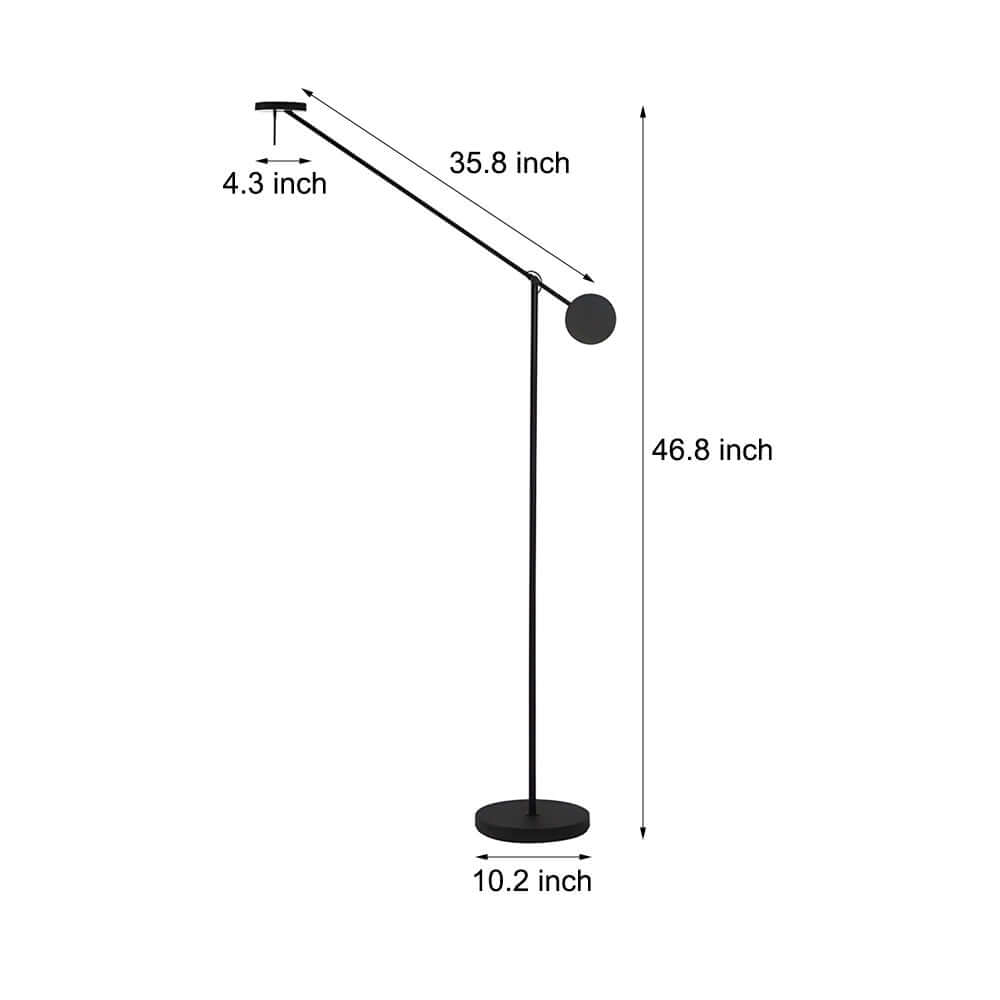 RAVENFORD MODERN ARTICULATING FLOOR LIGHT