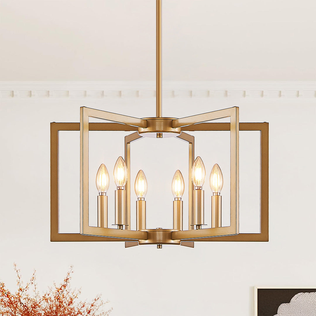 WINTHROP INDUSTRIAL MULTI-ARM CEILING LANTERN
