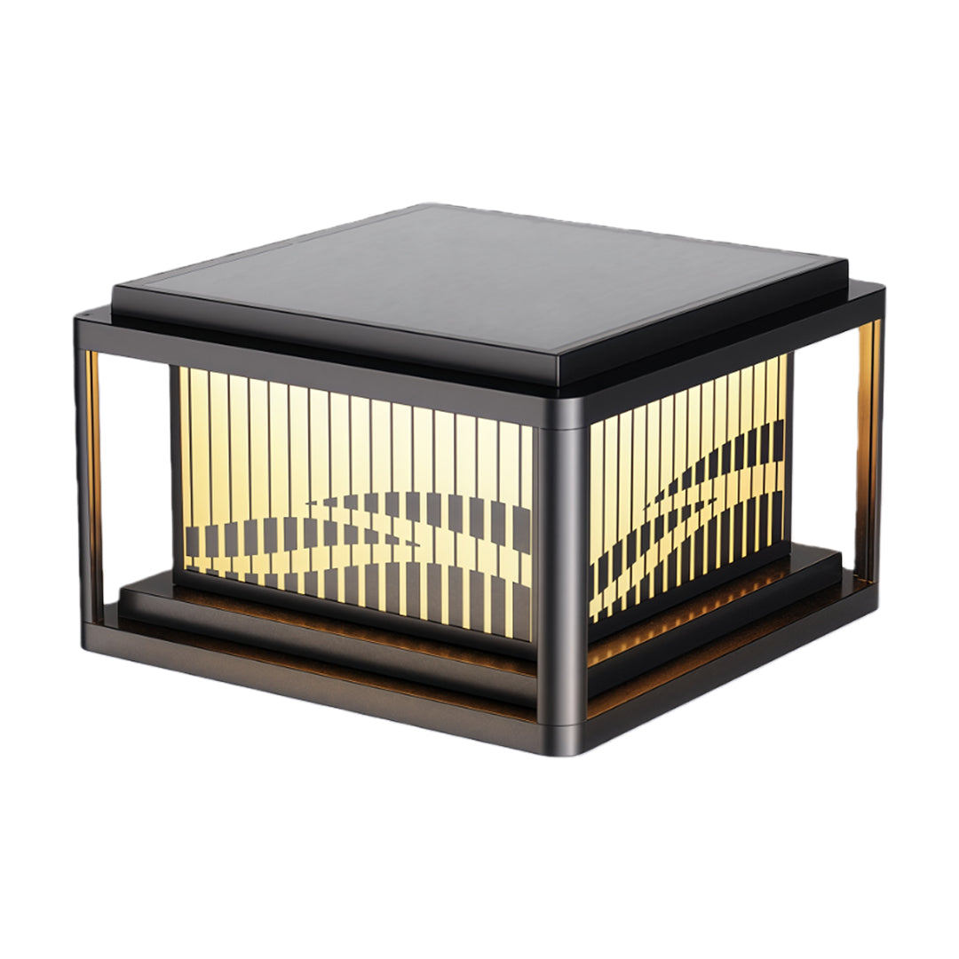 WINDSOR WAVE WATERPROOF PILLAR LANTERN