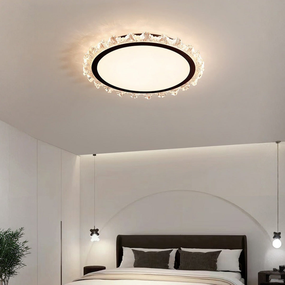 WHITBY CIRCULAR ILLUMINATION PANEL, FULL SPECTRUM THIN-FRAME CEILING FIXTURE